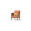 Ensemble de 2 fauteuils club d'extérieur et table d'appoint Ehbrd® Ehudd-99841643