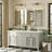 Amara Tempered Glass and Aluminum Alloy Framed French Cleat Mounted Wall Mirror with 5-Year Warranty-434510280-440482592