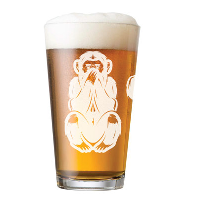 Leuchte 16oz. Handmade Pint Glass Set