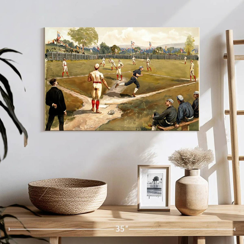 Sireci Baseball, 16" H x 24" W