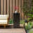 Wood-Look Square-Column MGO End Table With Distressed Finish For Indoor And Outdoor Versatile Styling-1894035004-1894034995