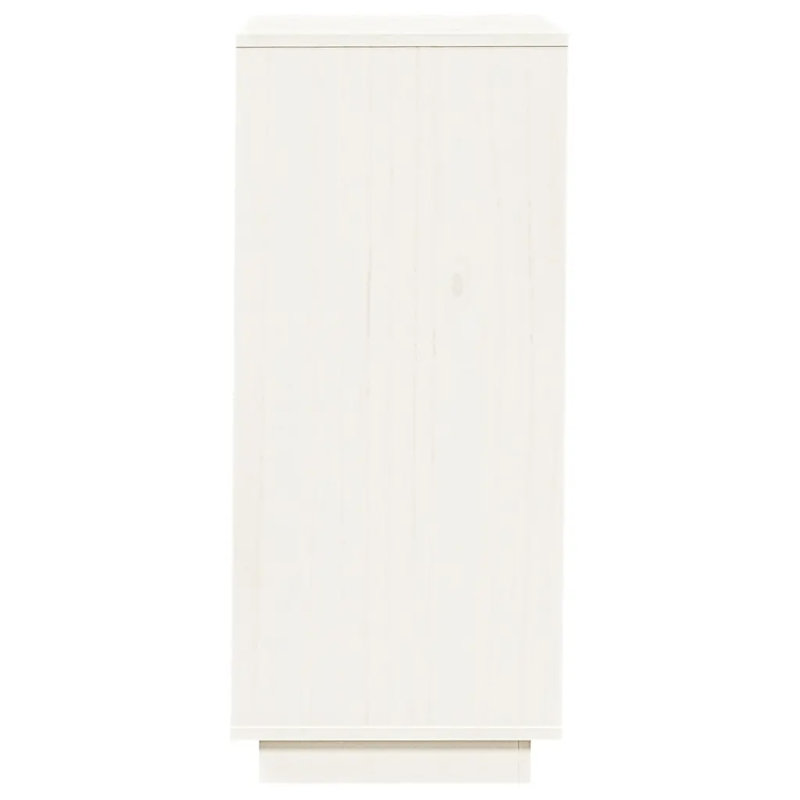 Union Rustic Shoe Storage Cabinet, White