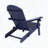 Folding Adirondack Chair with Cup Holders – Rustic Style for Patio & Poolside-614878198