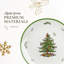 Spode Christmas Tree Melamine Rd Platter 14"