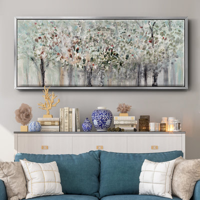 «Morning's Soft Light», reproduction sur toile encadrée