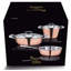 5 - Piece Copper Cookware Set