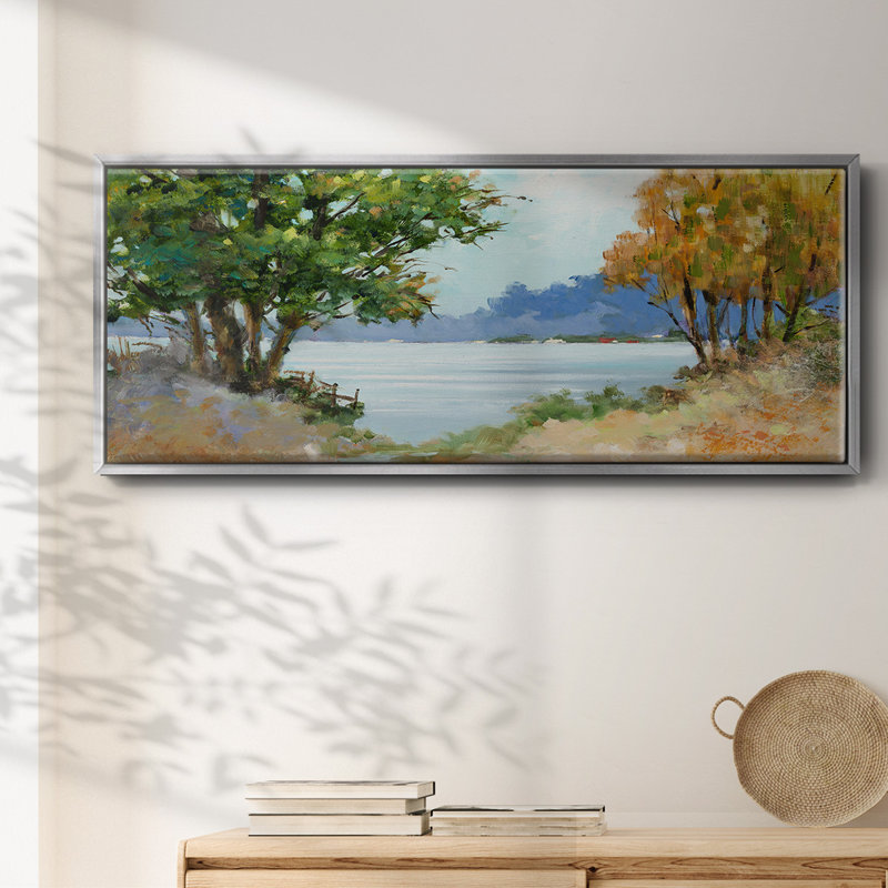 Fall Day- Framed Canvas