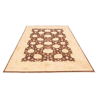 One-of-a-Kind Rectangle 9'2" X 12'4" New Age Wool Area Rug in