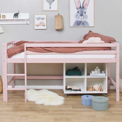 European Single (90 X 200 Cm) Mid Sleepers with Storage Included