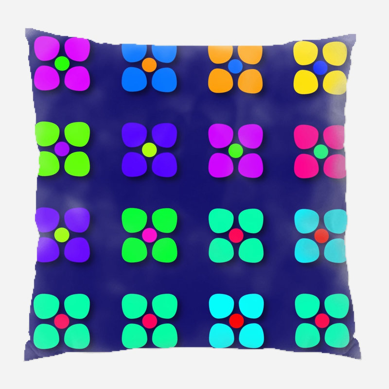 Coussin décoratif fleur, Intérieur