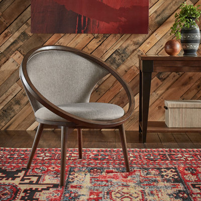 Esteen 32" W Polyester Accent Barrel Chair
