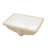 Rectangular Undermount Sink, Bathroom Sink With Overflow