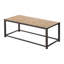 Table basse, accent, cocktail, rectangulaire, salon, L 42 po, métal, carrelage-972921294