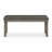 Decker 60" Transitional 6-Piece Dining Set for 6 — X-Back Chairs · Gray Wood Finish