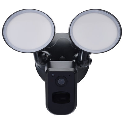 20W Bullet Outdoor SMART Security Light with Camera Starfish Enabled 3K/4K/5K CCT Selectable