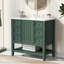 Meuble-lavabo avec lavabo, une armoire et trois tiroirs Dancy-96605457