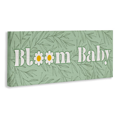 Groovy Bloom, toile par Lil 'Rue