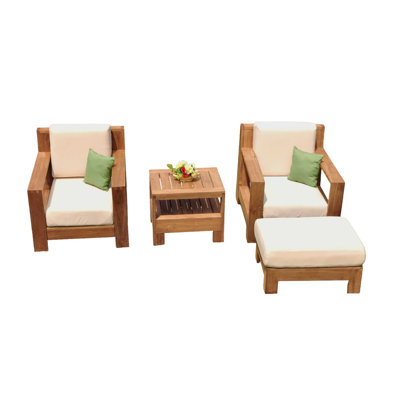 Canberra Outdoor 5 - Piece Conversation Set