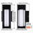 Angélique Aluminium LED Flush Mounted Sconce