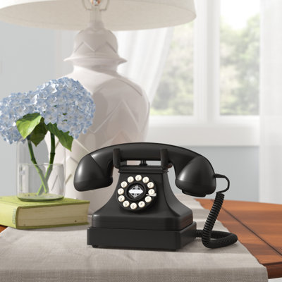Rotary Dial Corded Telephone