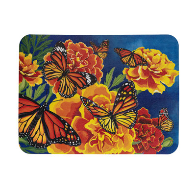 Tapis de vaisselle en tissu Mariposa Melody, 20 po x 15 po