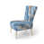 Mélange de polyester bleu sélectionné