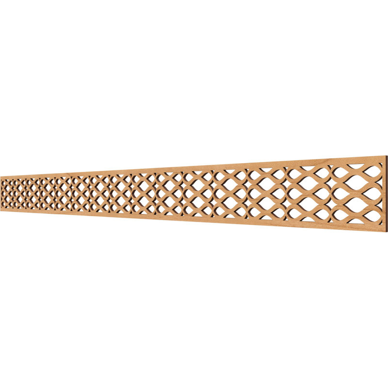 Moulure de panneau Somerset, Érable, H 4 po x l 46,375 po x P 0,25 po