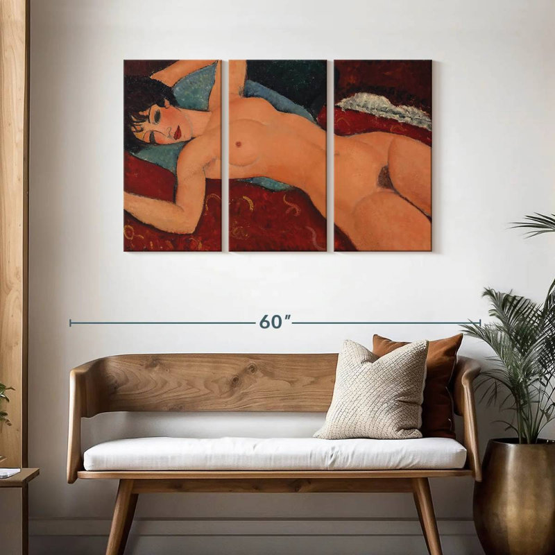 Leisha Nu Couche, 28" H x 45" W