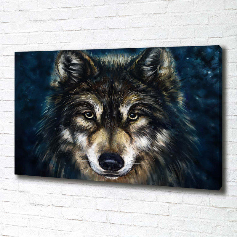 Wolves - No Frame Print on Canvas