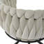 Authneil Velvet Metal Armchair-820958128-872158103-805744039