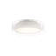 Metropolis 1 - Light Shaded Drum LED Semi Flush Mount-29993852