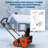 20" Electric Snow Blower, Cordless 2 * 20V 4.0Ah Batteries Dual Port Charger 2 LED Lights Brushless Motor for 20" Width, 10" Depth Path 23FT Throwing Distance, 180° Rotating Chute Walkways Driveways-135509461