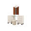 Ensemble de meuble-lavabo 5 pièces Crystal
