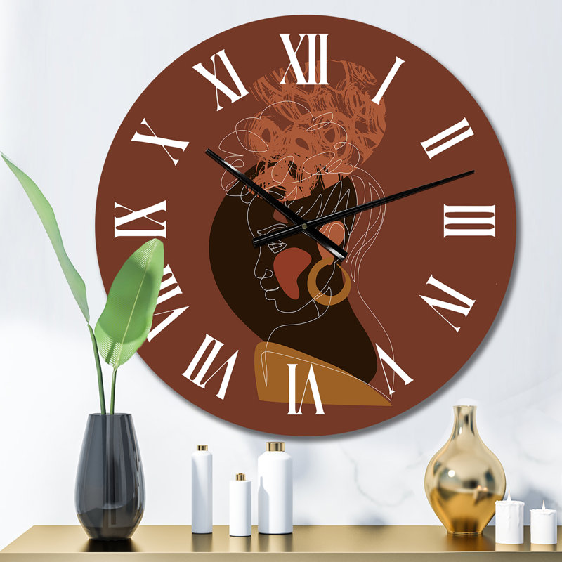 Horloge murale surdimensionnée, Moyen