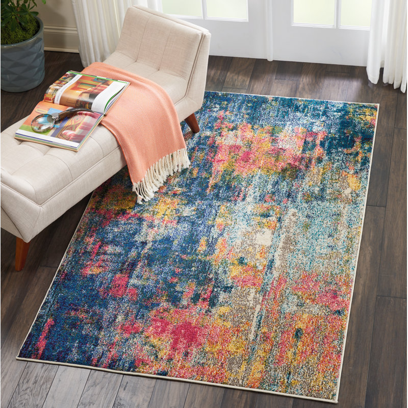 Ojas Abstract Area Rug, Rectangle 119 x 180cm