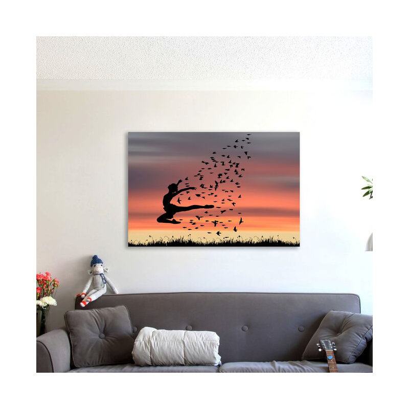 " Dance " by Dominic Liam, 12" H x 18" W x 1.5" D