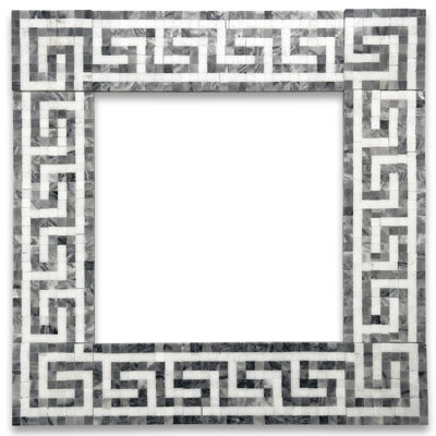 3.5 in. x 11 in. Marble Tile