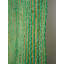 Tapis rectangulaire vert contemporain en coton et jute tressés à la main-2100154626