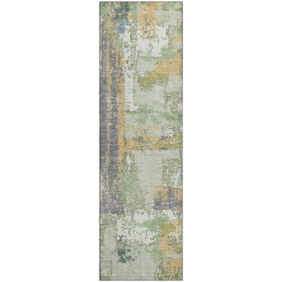 Premium Machine Washable Mayfield AMF2212 abstract Rug