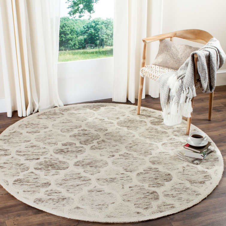Bertok Hand Loomed Wool Geometric Rug