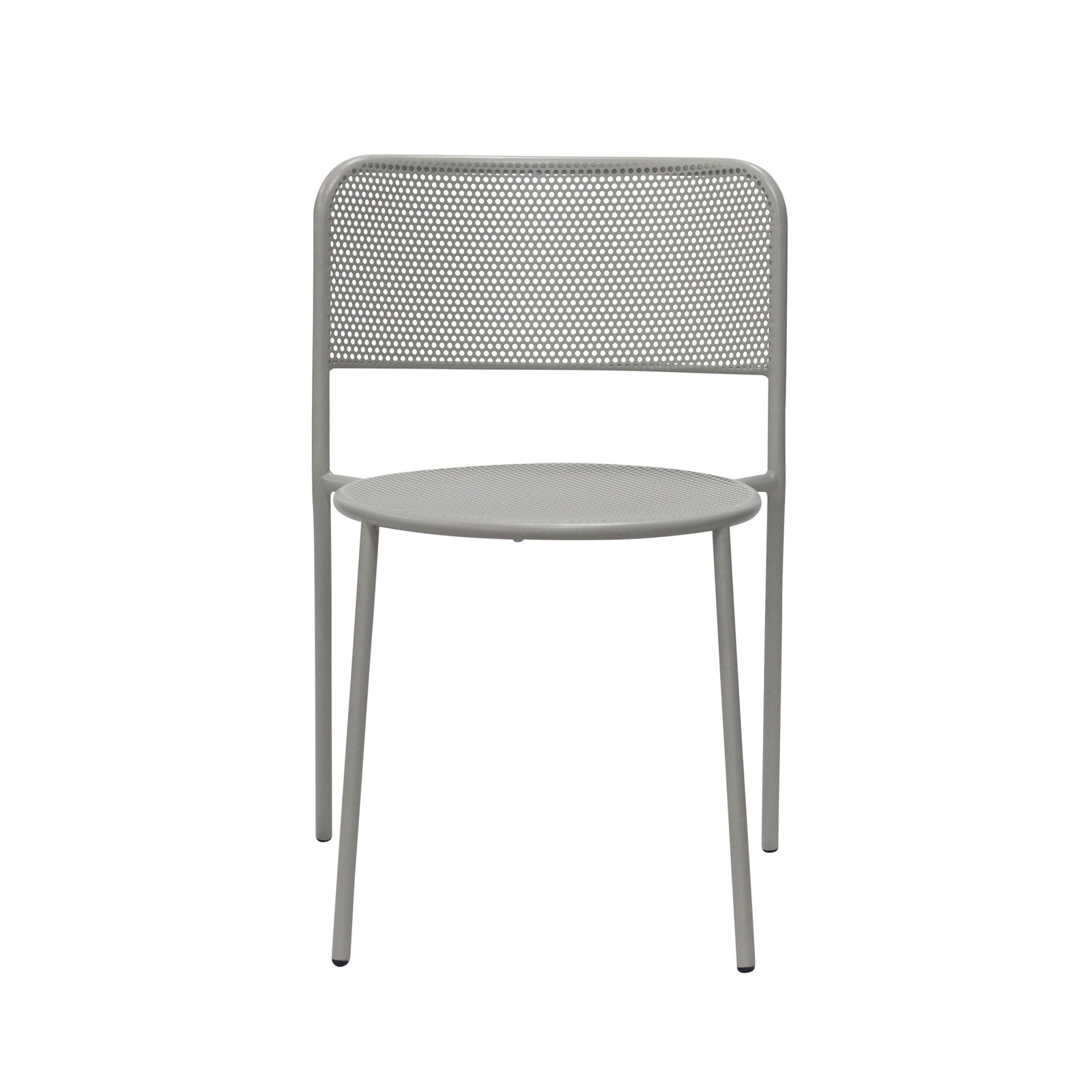 Wimberley Stackable Patio Side Chair, Oyster Gray