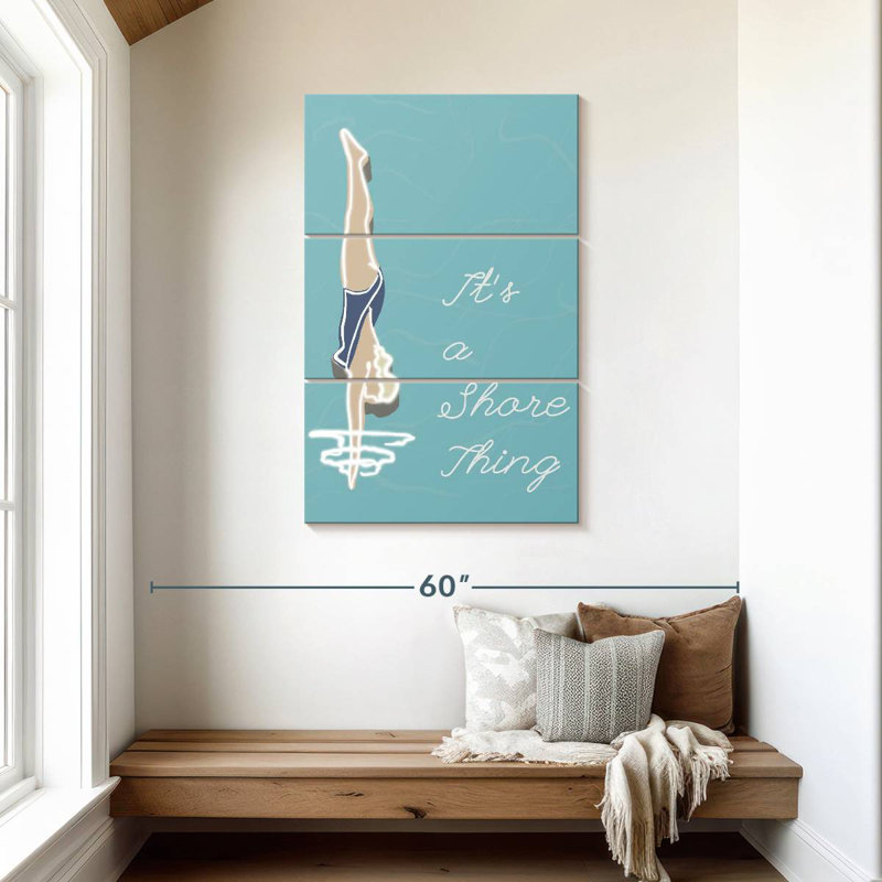 Sireci It's A Shore Thing, 45" H x 28" W