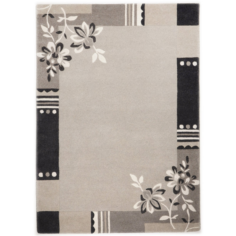 Damarion Wool Hand Woven Area Rug, Rectangular 190 x 290cm