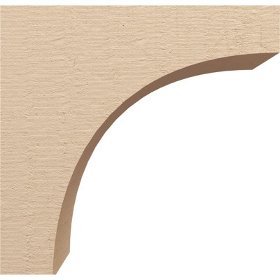 Stockport Rough Cedar Woodgrain TimberThane Corbel, Primed Tan