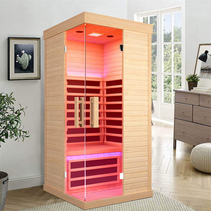 Sauna simple à pruche du Canada