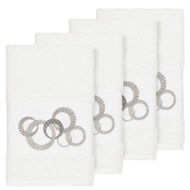 Linum Home Textiles Hotel Hers Hand Towel, White