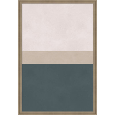 Amanti Art Framed Fabric Pinboard, Color fusion 5 by Vitor Costa Printed Bulletin Board for Use as a Vision Board or Wall Organization
