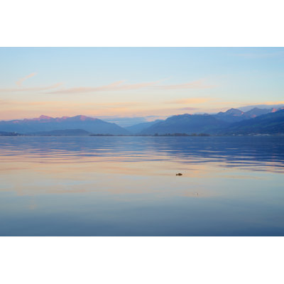 " Lake Zurich And Swiss Mountains "