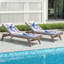 Coussin de patio pour l'extérieur 3 po