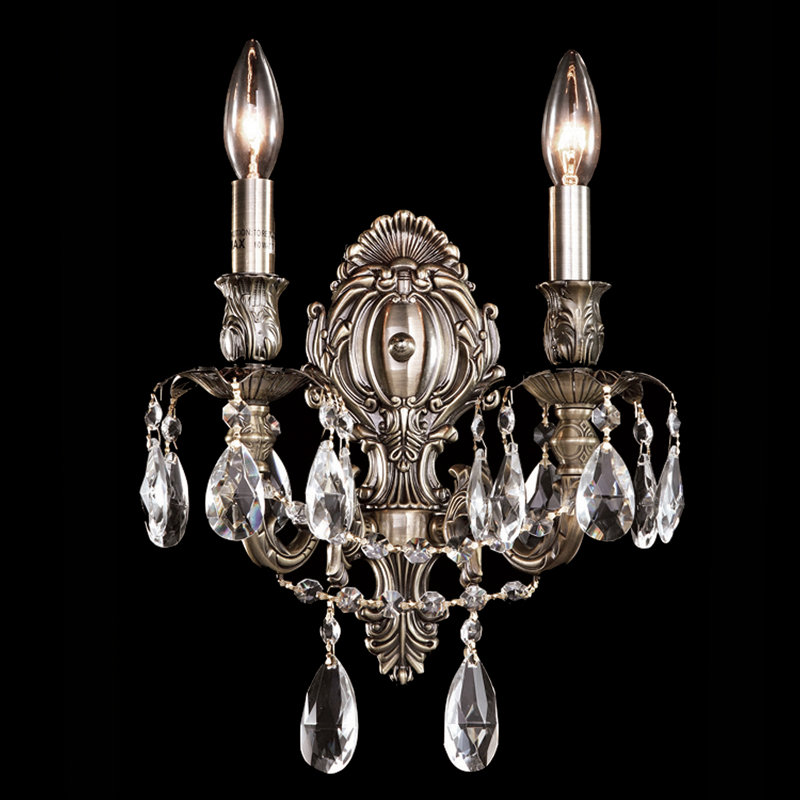 Brindisi 2 - Light Candle Wall Light, Monaco Bronze, Imperial
